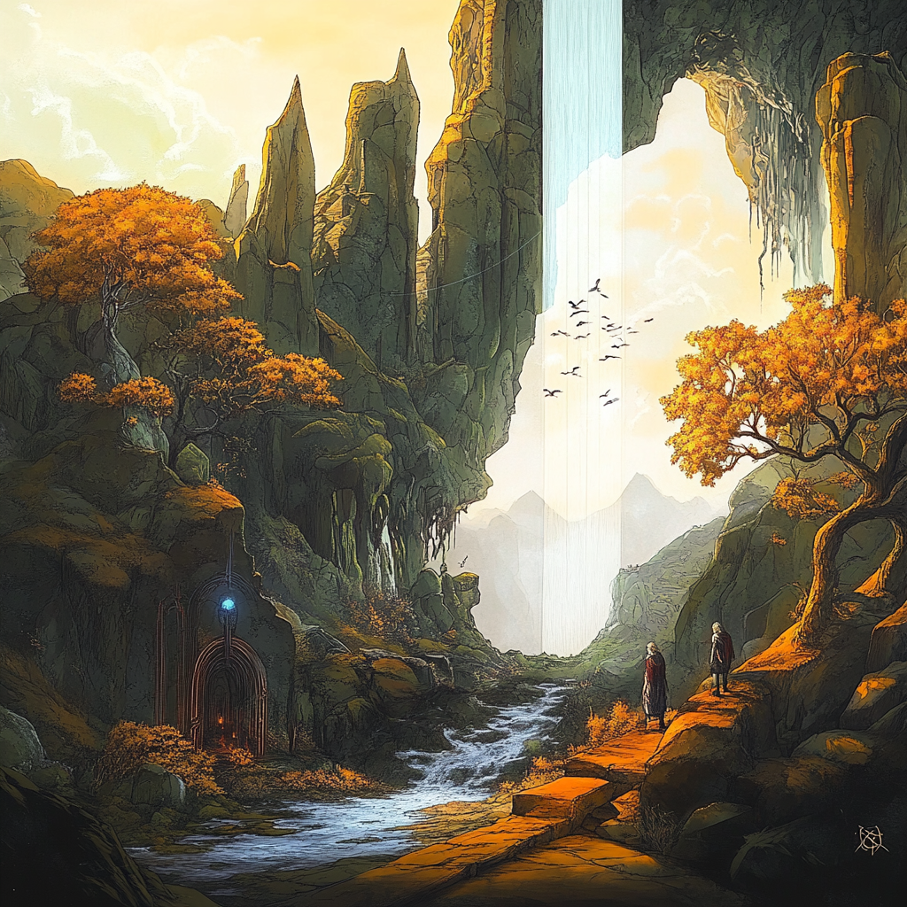 LoreWeaver branching narratives